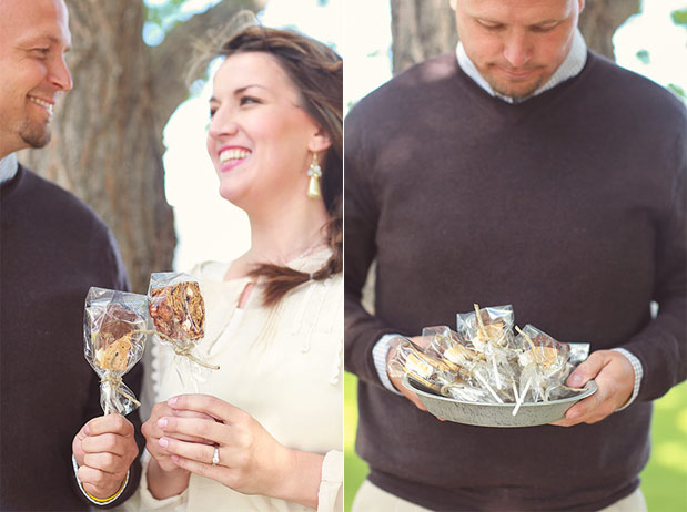 S'mores on a Stick, Two Ways | Christening Favors
