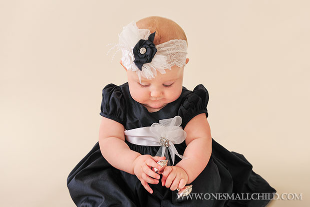 Kira Silk Baby Holiday Dresses | One Small Child