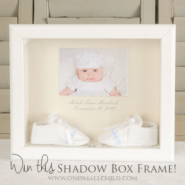 Shadow Box Frame | Christening Gifts
