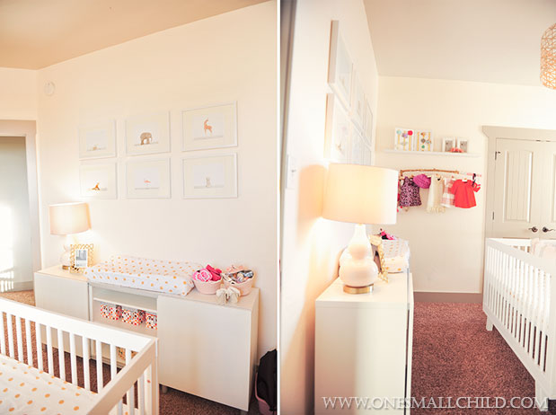 Nellies Adorable Baby Girl Nursery | One Small Child