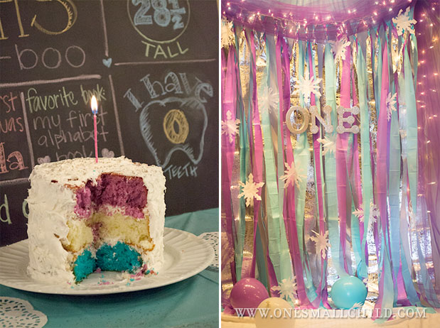 Simple Girls First Birthday Party