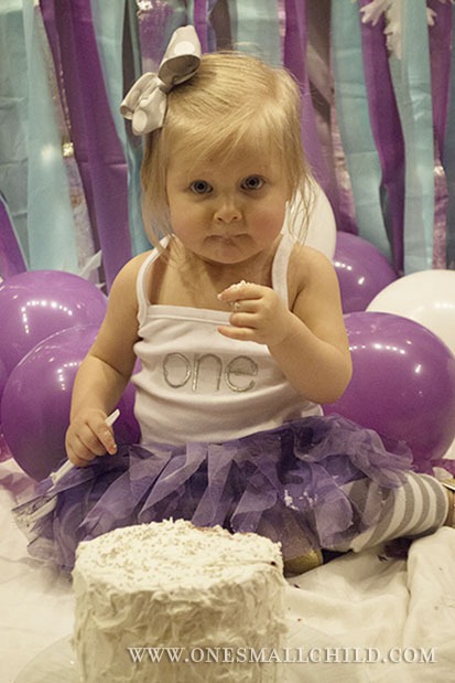 Simple Girls First Birthday Party