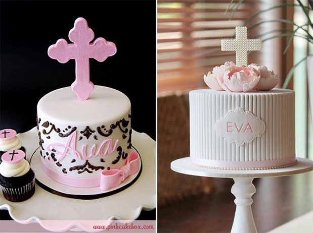 Girls Christening Cakes