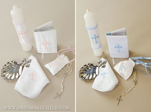The Ultimate Christening Accessory Set from OneSmallChild.com