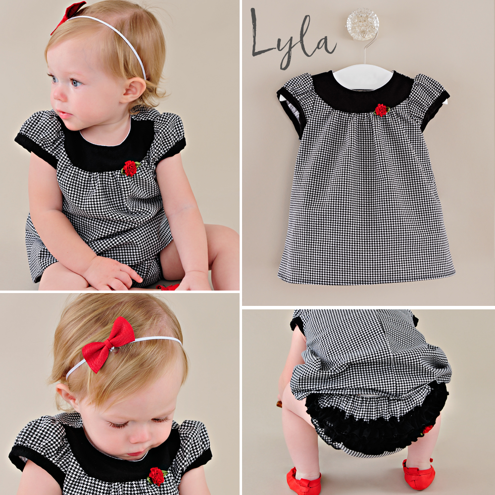 Lyla: Baby Girl Christmas Dresses