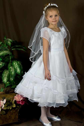 Miss Maylee First Communion Dress - One Small Child