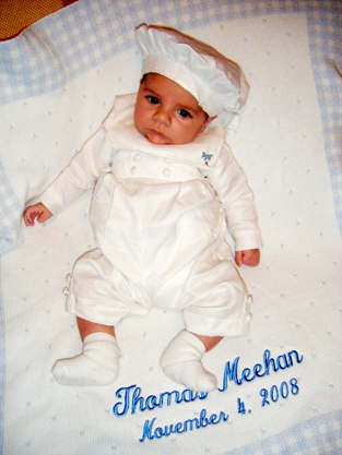 Baby Boy Baptism Outfit - One Small Child