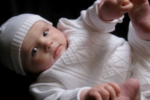 Korbyn Christening Knit Outfit - One Small Child