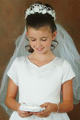 Miss Evangeline First Communion Dresses - One Small Child
