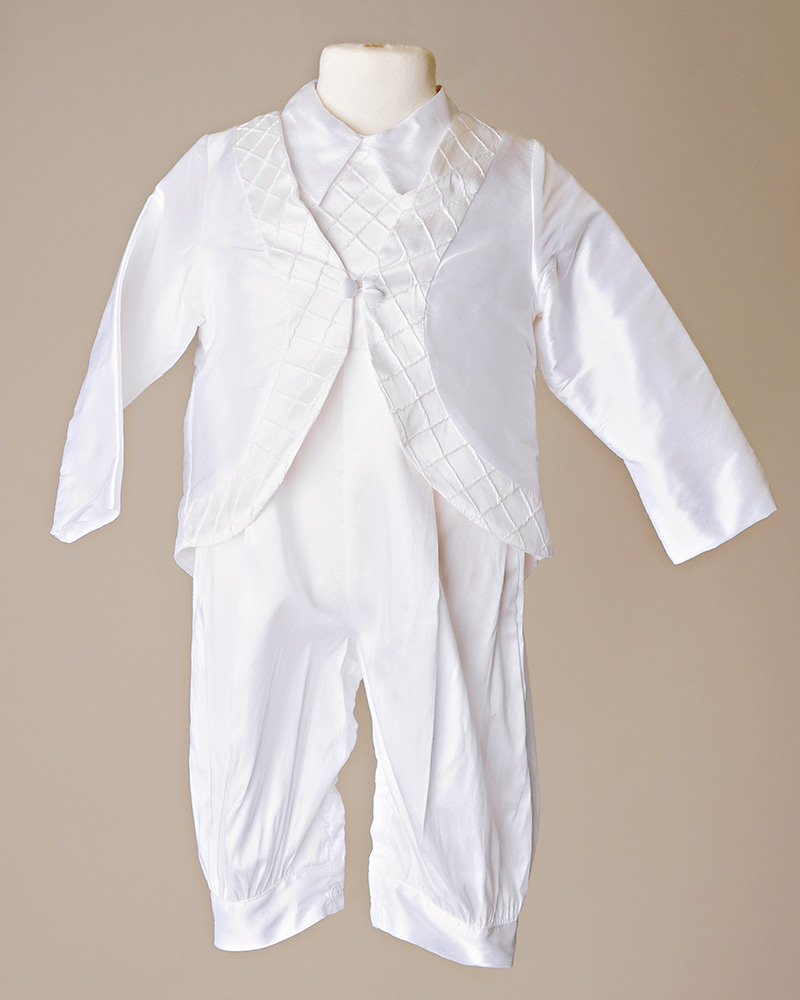 Samuel Silk Boy Christening Outfit - One Small Child