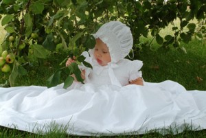 Abigail Smocked Christening Gowns - One Small Child