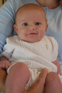 Braeden Knit Christening Outfit - One Small Child