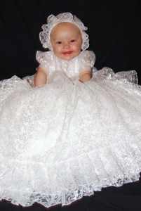Lucy Lace Christening Gowns - One Small Child