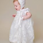 Chloe Silk & Lace Christening Gown - One Small Child