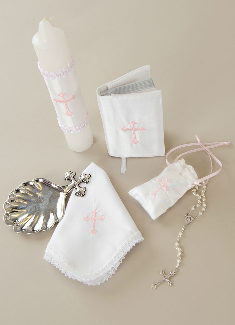 Girl Christening Accessory Set 0502 - One Small Child