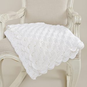 Basket weave crochet baby blanket - One Small Child