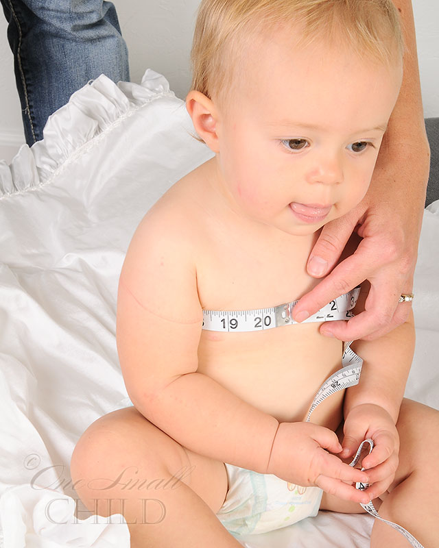 How to Measure Your Baby's Chest - One Small Child