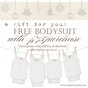 Free Bodysuit Promotion - One Small Child