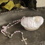 Pink Rosary Baby Gift Set - One Small Child