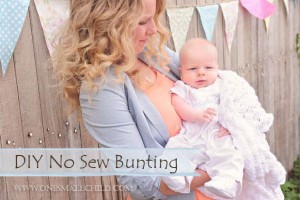 DIY New Sew Bunting Tutorial - One Small Child