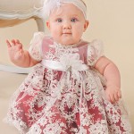 Red Silk Baby Holiday Dress - One Small Child