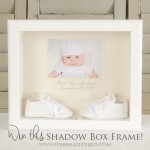 Shadow Box FrameChristening Gifts - One Small Child