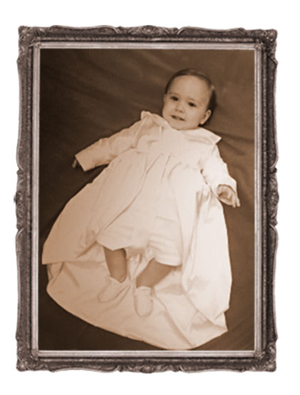 Ginny Christening Coat - One Small Child