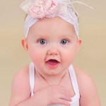 Lace Flower Baby Headbands - One Small Child