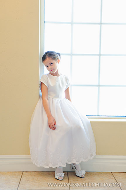 Miss Evangeline First Communion Dresses - One Small Child