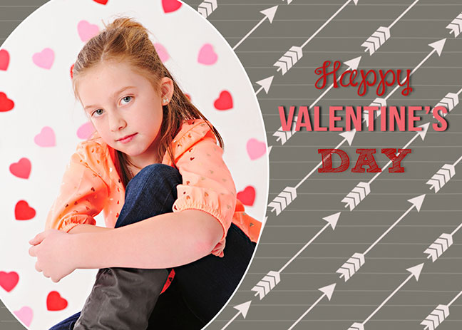 Cute Photo Valentines Day Ideas  - One Small Child