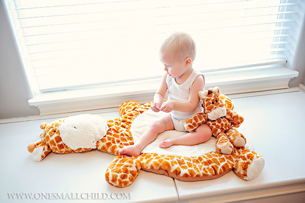 Baby on Giraffe Set - One Small Child