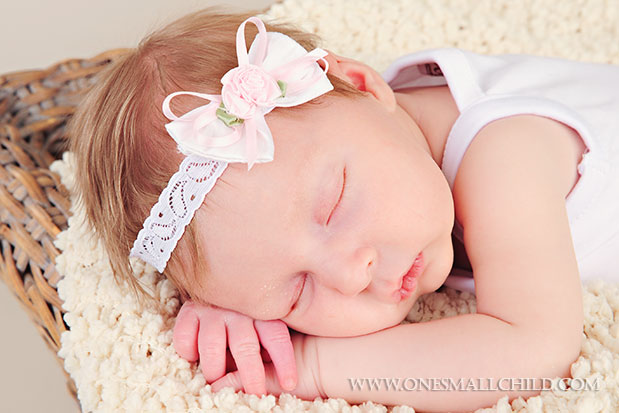 Silk Touch of Pink Headband - One Small Child