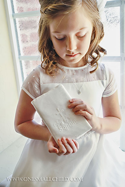 Personalized First Communion Bibles - One Small Child