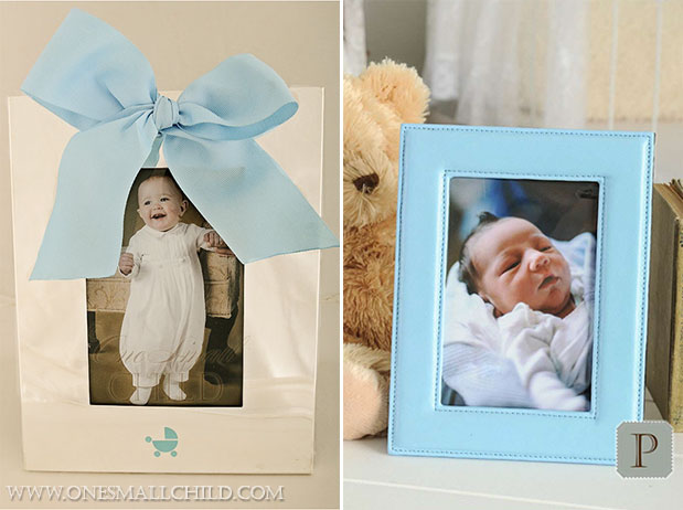Blue Baby Boys Frames Baby Gift - One Small Child