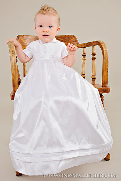William-Convert-A-Gown-Silk-Baptism-Gown - One Small Child