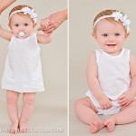 Christening Accessories-Shortie Slip and Bloomers - One Small Child