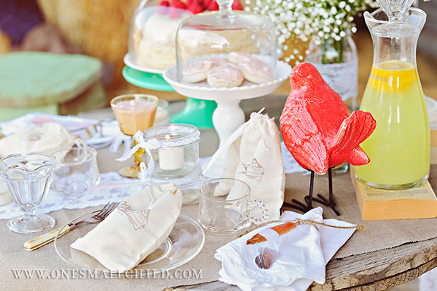 Christening Table Setting 5857 - One Small Child