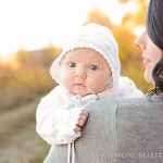 Fall Christening Portrait Ideas - One Small Child