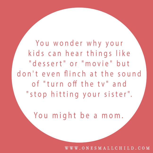 Hearing Quote for Blog - One Small Child
