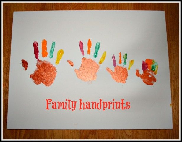 Hand Turkey Ideas - One Small Child