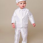 Mitchell Silk Christening Suit - One Small Child