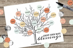 Thanksgiving printables - One Small Child