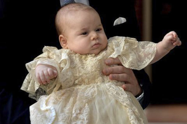 Celebrity Christenings Prince William - One Small Child