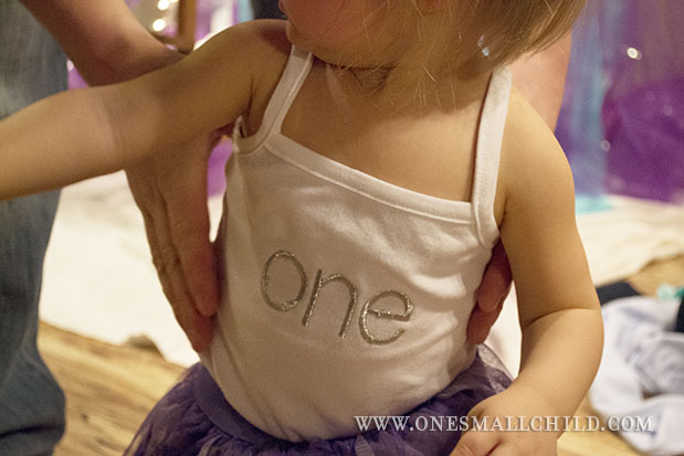 First Birthday Onesie - One Small Child
