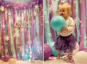 Winter 'One'derland First Birthday Party - One Small Child