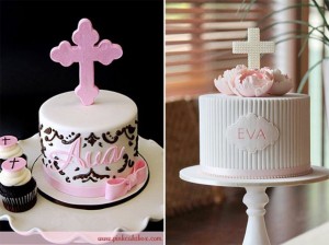 Party Cake with Crosses Ideas - One Small Child