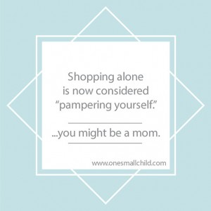 Shopping with KidsParenting Humor from  - One Small Child