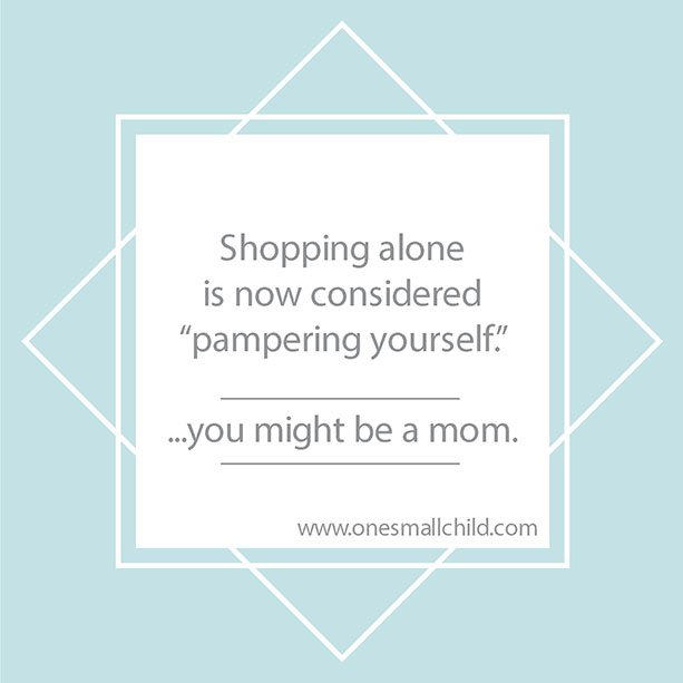 Shopping with KidsParenting Humor from  - One Small Child