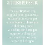 Irish Blessing Picture - One Small Child