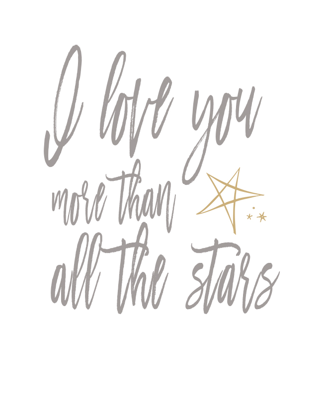 I Love You More Than All the Stars - One Small Child